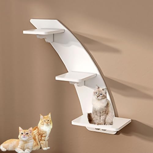 Kattklätterställning， Kattklätterställning, modern möbelset for kattväggar, lekplats for kattklätterväggar, katttrappor for kattväggar, rymdkapsel etc.(S2)