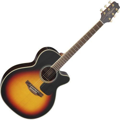Takamine gN51 cE ratio dBO marron brillant - Les Beatles, Paul McCartney, John Lennon, RIngo Starr, George Harrison Takamine gN51 cE ratio dBO marron brillant