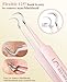 5PCS Blackhead Remover Pimple Popper Tool Kit, Professional Stainless Pimple Acne Blemish Removal Tools Kit for Face (Pink)