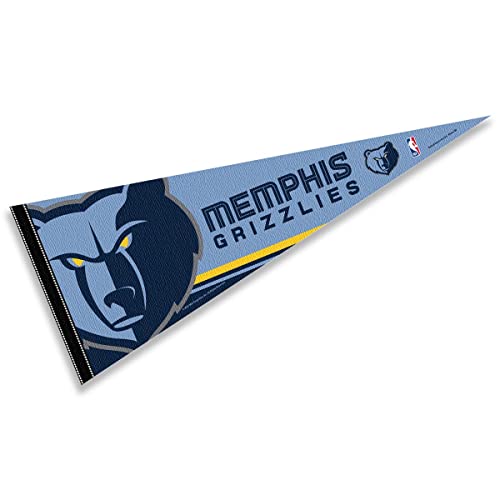 WinCraft Memphis Grizzlies Pennant Full Size 12 in X 30 in