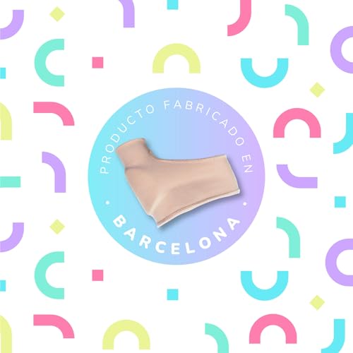 feet bcn Hallux Valgus Bandage. Elastische und weiche Ballenschutz. Einheitsgröße. 2 Einheiten.