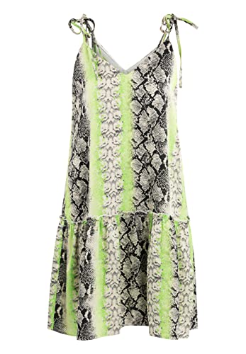 IZIA mini robe avec imprimé serpent femme idéale pour vos soirées