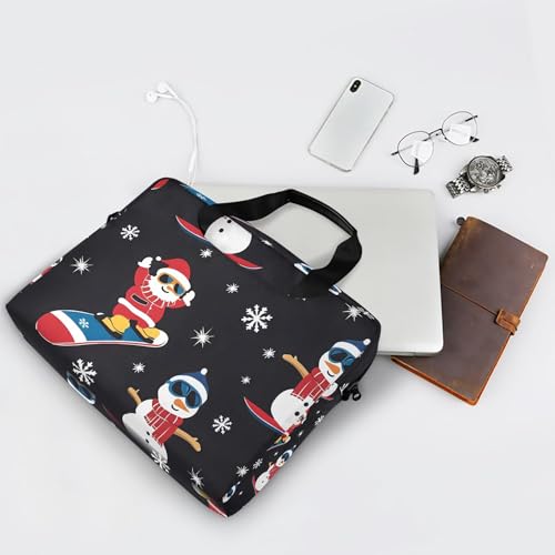 Maletín para portátil con dibujo navideño ALAZA 13-15.6" miniatura 7