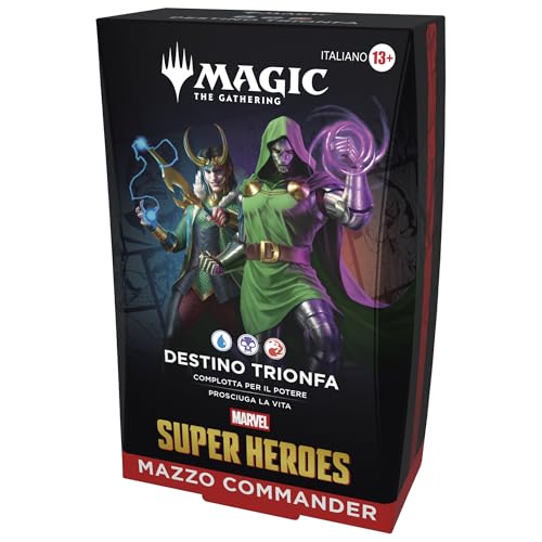 Mazzo Commander di Magic: The Gathering - Marvel Super Heroes - Destino Trionfa (Versione Italiana)