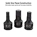 SUNEX TOOLS 4507, 3/4 Inch Drive Impact Hex Driver Set, 5-Piece, Metric, 14mm-24mm, Cr-Mo Steel, Dual Size Markings, Heavy Duty Storage Case