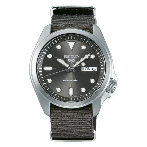 Seiko 5 Sports montre automatique homme gris casual chic SRPE61K1