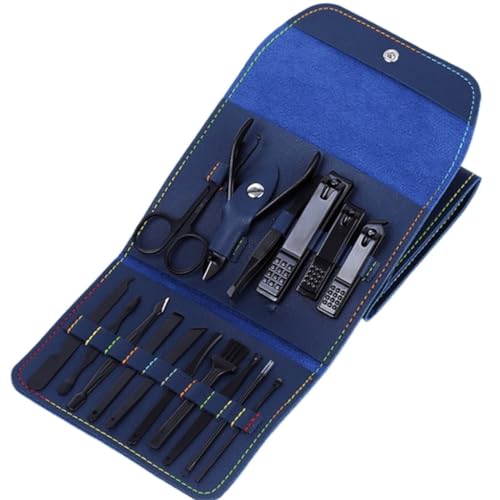Ensemble coupe-ongles en acier inoxydable avec ciseaux de pédicure