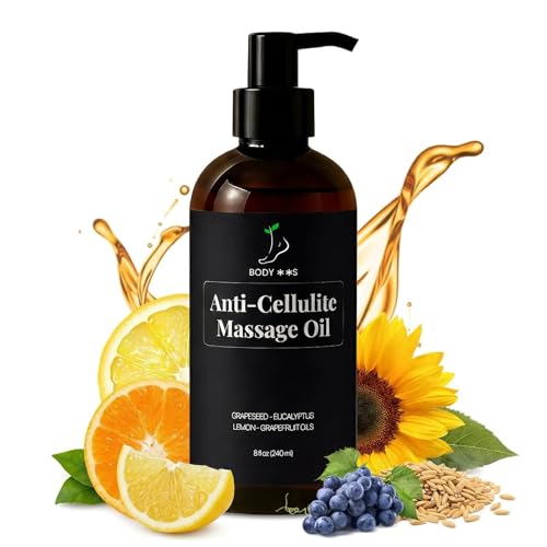 240ml Anti Cellulite Massage Oil Body Oil for Smoother Skin