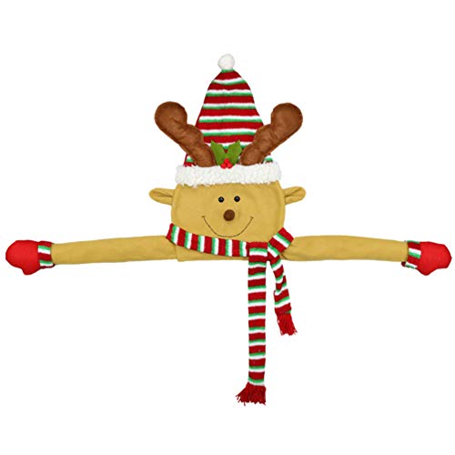 Stobok Star Decor Christmas Tree Topper Reindeer Hugger Xmas Holiday Winter Wonderland Party Decor Christmas Decor #TOP1