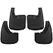 Red Hound Auto Premium Mud Flaps Splash Guards Compatible with Dodge Ram (1500 2009-2018, 1500 Classic 2019, 2500 3500 2010-2018) Molded Front & Rear 4 Piece Set (for Trucks with OEM Fender Flares)
