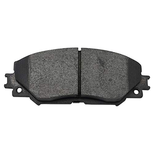 Image of TRQ Performance Front Brake Pad and Rotor Set Ceramic Coated Drilled | For 2009-2010 Pontiac Vibe 2008-2014 Scion xD 2009-2018 Toyota Corolla 2009-2013 Matrix