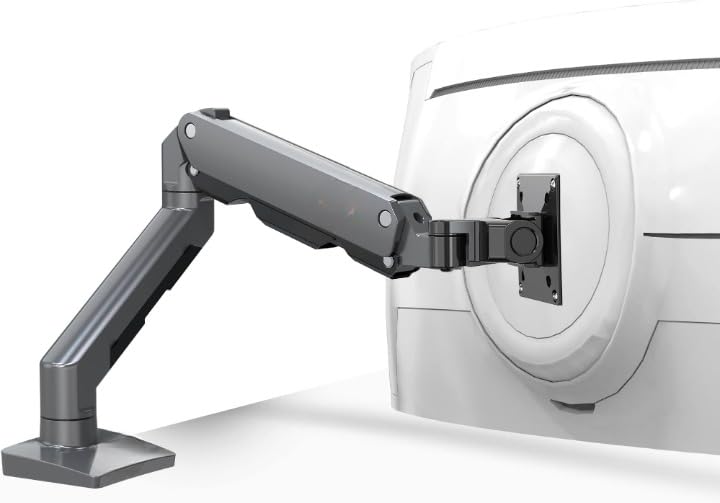 Gadget Wagon 22-45″ Gas Spring Monitor Arm w/ 360° Swivel & Tilt | NB45 | Free Up Desk Space & Improve Comfort (22-45″/16 kgs capacity) Gadget Wagon 22-45″ Gas Spring Monitor Arm w/ 360° Swivel & Tilt | NB45 | Free Up Desk Space & Improve Comfort (22-45″/16 kgs capacity)