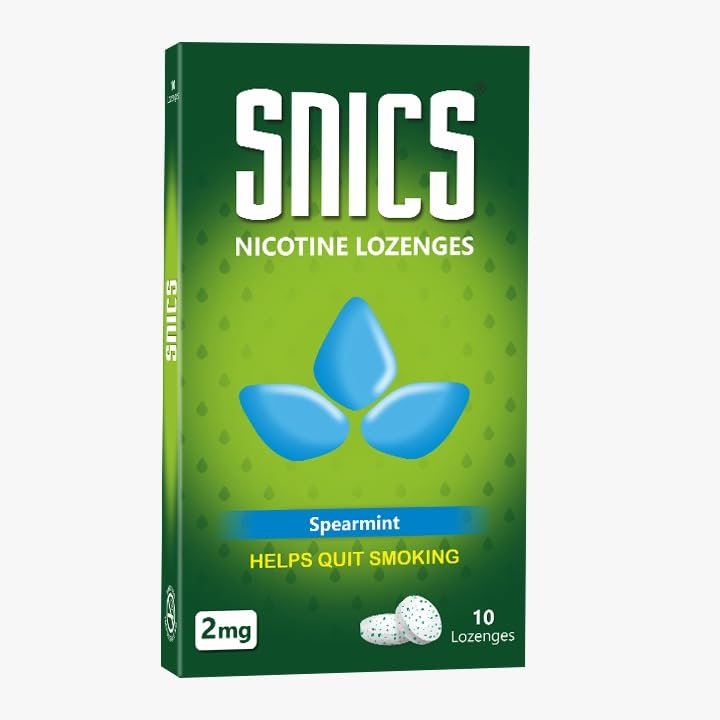 Snics Nictoine Lozenges 2 mg (Pack of 120) Spearmint (B0DDT486HC) Amazon Price History, Amazon Price Tracker
