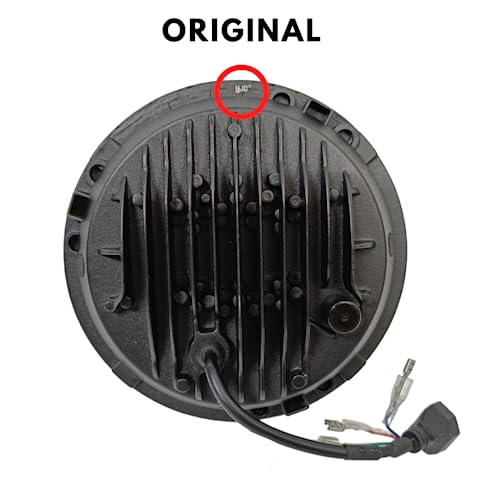 Image of Royal Piston Smart LED 7inch Headlight 75-110W-12V | 2023 CREE LED Original HJG Eagle Eye LED Headlight