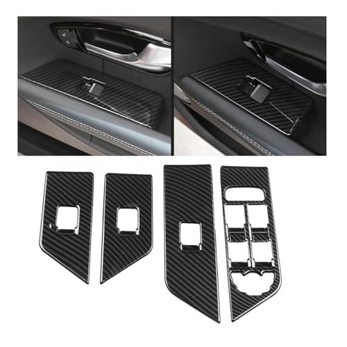 Insert de lève-vitre en ABS carbone pour Evoque 4 portes | Ajustement précis - 5