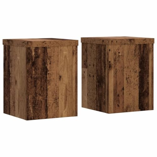 Support pour plantes en bois lestable contre les chutes de pots de fleurs - 3
