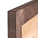 Rustic Wooden Picture Frames 8x10 - Brown Wenge - Set of 2-100% Natural Eco Solid Wood and High Definition Real Glass for Wall Hanging and Tabletop Photo Frame