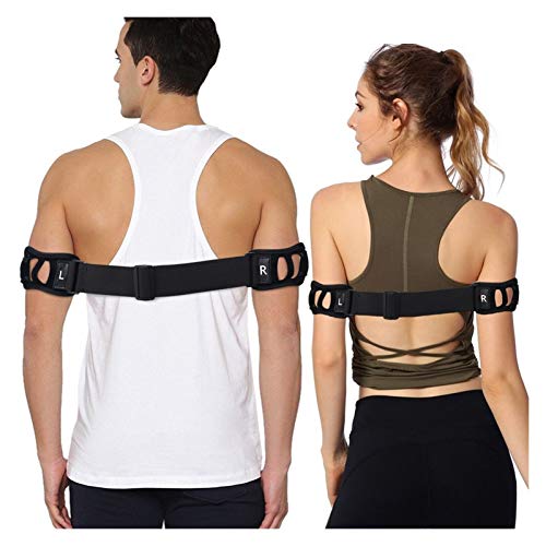 Correcteur de posture femmes ajustable dos droit ceinture épaule contre mal de dos - 4