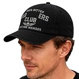 Old Guys Club Baseballkappe, Old Fuckers Club Vintage Baseballkappe, verstellbare, atmungsaktive, bequeme Kappen für Familie, Freunde, Erwachsene, Freund, Vater, Outdoor, Reisen, Sport, Pendeln