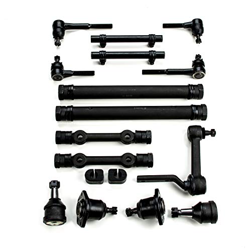 A-Resto-Parts Front End Suspension Rebuild Kit Compatible With Chevrolet C10 2WD Vehicles, OEM Spect Replacement Parts, 10 Piece Kit (YEARS: 1963-1964 w/Idler Arm)