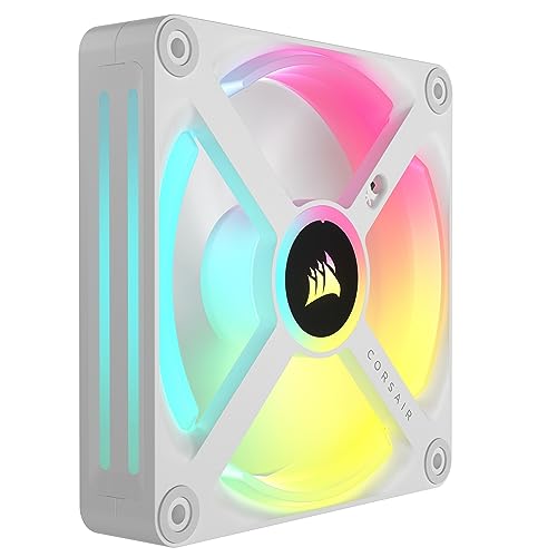CORSAIR QX Series QX120 RGB 120mm Single Fan – White - image 4