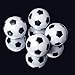 Tenalleys 8 Pack Table Soccer Foosballs 1.42 Inch Replacement Balls Soccer Game Table Soccer Balls Foosball Accessory (Black White)