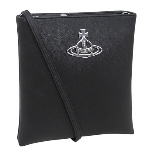 [���B���B�A���E�G�X�g�E�b�h] �o�b�O ���f�B�[�X �V�����_�[�o�b�O �u���b�N SQUIRE SQUARE CROSSBODY 4304007NUS000BN401 VIVIENNE WESTWOOD [���s�A���i]