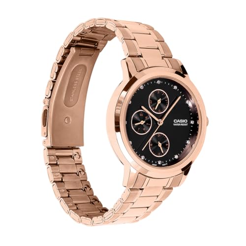 Image of Casio Enticer Ladies LTP-SN6KR-1A Analog Black Dial Watch (A2496)