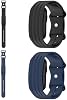 Banda de silicona compatible con Garmin Cirqa, correa deportiva de repuesto con hebilla clásica, resistente al agua y al sudor, ajustable para rastreador de actividad sin pantalla 2
