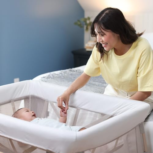 Maxi-Cosi Swift Baby Playard with Mat, Baby Playpen, Play Yard with Bassinet, Portable Playpen for Babies and Toddlers, Classic Graphite - image 7