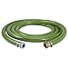NorthStar Water Pump Suction Hose, 1-1/2in. x 20ft. Max. PSI 70, PVC, Industrial-Grade Aluminum Couplings