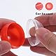 Homoyoyo Plastikkugeln zum Befüllen, 50pcs Lotteries Kugeln zum Befüllen 38mm Gachapon für Befüllbare Weihnachtskugeln Kaugummiautomat Kinderparty