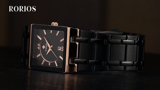 RORIOS Moda Orologio da Uomo MultiFunction Uomo Orologio Analogico Quarzo Orologio Acciaio Inossidabile Cinturino Men Watch