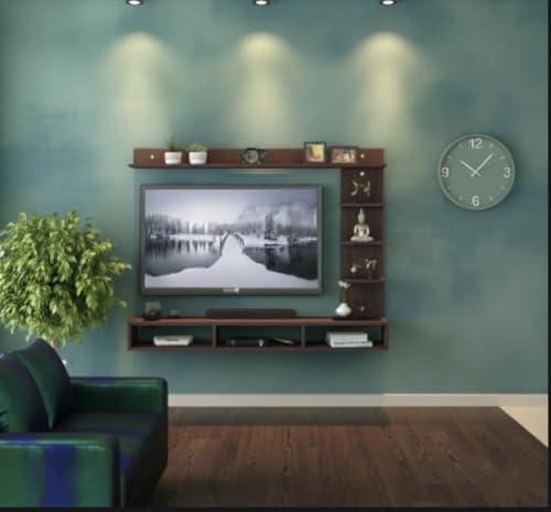 Image of C Style Tv Cabinet Floating Shelves for Wall Set,Wall Mounted Shelf for Living Room, Bedroom, Outdoor,Gallery,Stairs (Tv Cabinet)