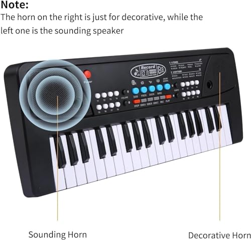 Storio Kids Piano Keyboard with Mic | 37 Keys, 8 Rhythms, 8 Tones & 6 Demo Songs | Electronic Musical Toy for Boys & Girls Age 2-5 | Educational & Recording Keyboard for Beginners - Image 4 thumbnail