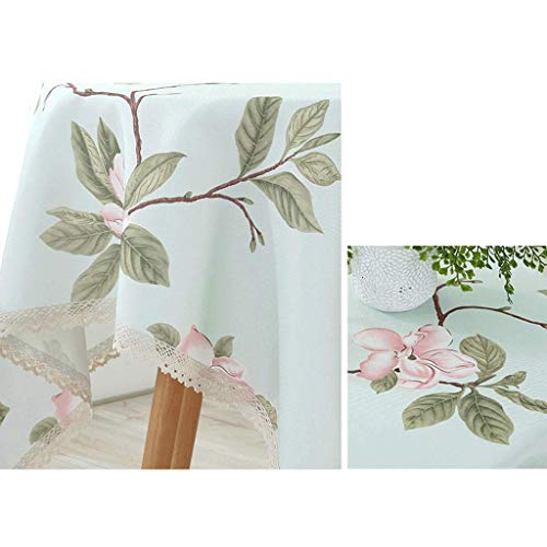 Nappe ronde bleu fraîche de 120cm imperméable et simple - 3