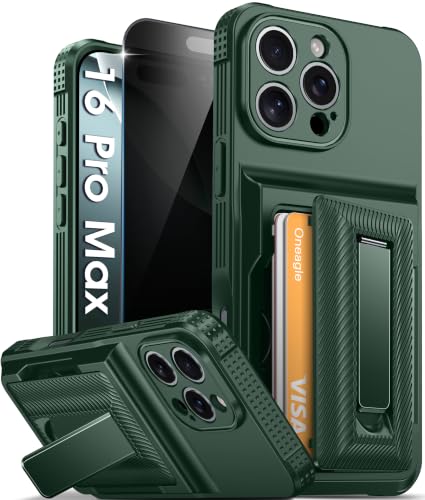 Coque iPhone 16 Pro Max avec porte-cartes Oneagle pour voyager léger en toute sécurité