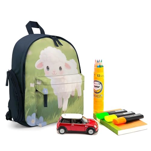 Little Lamb Mini Backpack Light Weight Small Travel Backpack Shopping Travel Daypack3