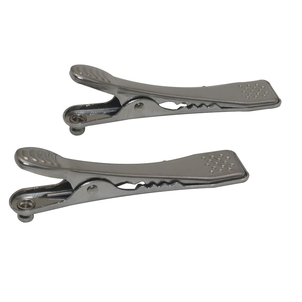 Attrezzatura didattica Clip ECG Clip galvanica in acciaio inossidabile Morsetto da laboratorio Forcina Morsetto for batteria Clip multifunzionale