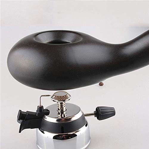 Handheld Ceramic Coffee Bean Roaster, Mini Anti-Scald Ceramics Raw Legumes Baking Small, For Home Parties, Outdoor Camping, Gas Stoves, Kerosene Lamps #TOP2