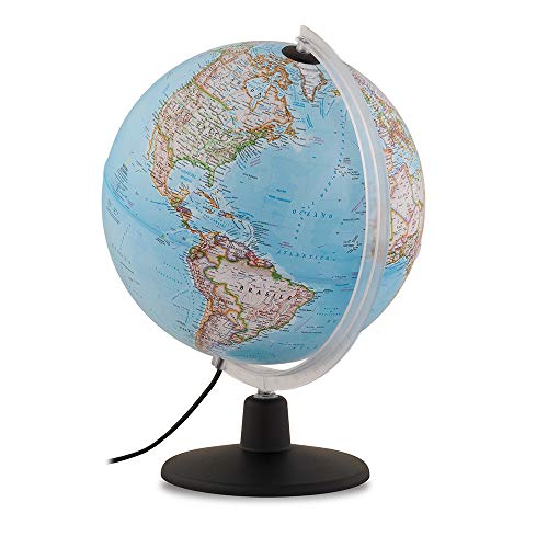 Mappemonde 0330ORP4ITLFF044 Tecnodidactica Tecnodidactique globe éclairé - 4