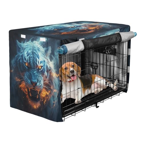 Housse imperméable pour cage chien chat extérieure intérieure - 3