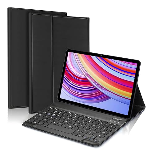 Image of ProElite Keyboard case for Redmi Pad Pro 12.1 inch, Magnetic Detachable Wireless Bluetooth Keyboard Redmi Pad Pro 12.1 inch, Black
