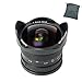 Produktbild 7artisans 7.5mm F2.8 APS-C Wide Angle Fisheye Fixed Lens for Sony E-Mount Cameras NEX-3/3N/C3/F3K/5K/5/5T/5R/5N/5C /5R,A7,A7II,A7R,A7RII,A7S, A7SII,A5000, A5100, A6000, A6100,A6300, A6500,A9