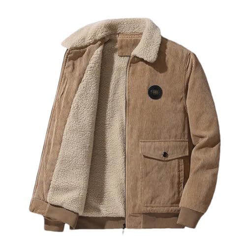 3. Design aderente: i polsini regolabili aiutano a sigillare e tenere al caldo, e il colletto interno ha uno strato di lana morbida e delicata sulla pelle. Lo strato esterno è antivento e lo strato interno è ispessito con pile. Raggiungi un efficace blocco della temperatura, caldo e confortevole.
