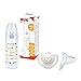 NUK Mini Set Classic feeding Bottle 250 ml & Genius Silicon soother 0 Imagen de NUK Mini Set Classic feeding Bottle 250 ml & Genius Silicon soother 0