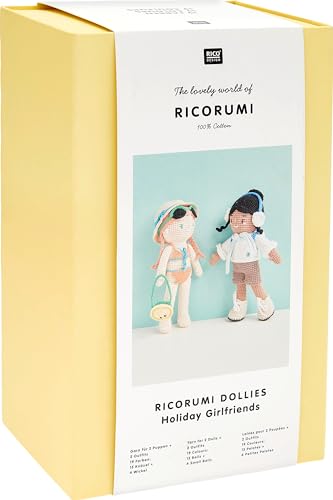 Kit crochet Ricorumi Dollies coffret créatif idéal à offrir aux passionnés DIY