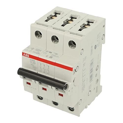 S203-C20 disjoncteur 20A courbe C protégeant contre surcharges et courts-circuits