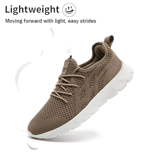 Image of Mens Slip On Walking Shoes Non Slip Running Shoes Lightweight Breathable Tennis Sneakers Fashion Casual Gym Trainers