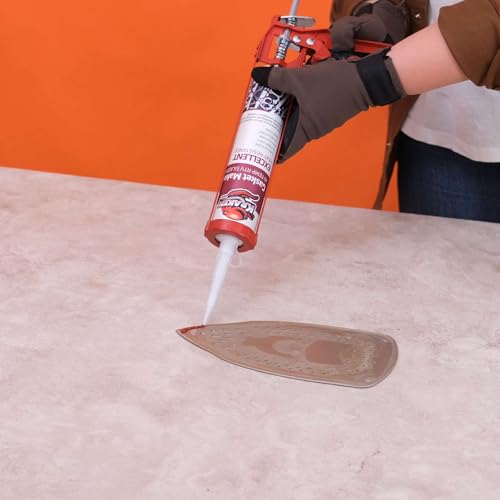 Image of Kraken Bond Red RTV Silicone Gasket Maker - (12x10.1 fl.oz) High Temp Silicone Sealant for Automotive, Heat Resistant Up to 600F, Oil Resistant Automotive Silicone Sealant, 12 Pack